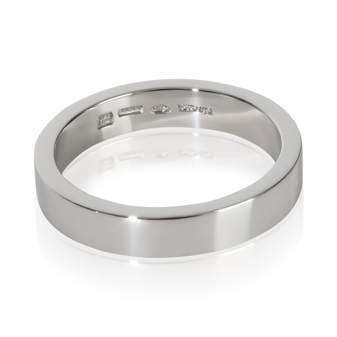 BVLGARI Marryme Platinum Men's Band Ring Size 9.75: BVLGARI Marryme Platinum Men's Band Ring Size 9.75 This BVLGARI Marryme band is crafted from platinum with a 950 purity level. Designed for men, it features a classic band style with no side or main s