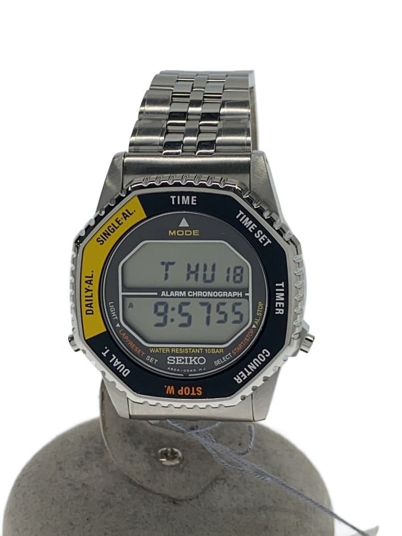 Seiko Selection S Series Silver Stainless Steel Men's Wristwatch: Seiko Selection S Series Silver Stainless Steel Men's Wristwatch This SEIKO Selection S Series Protocol SBJG017 men's wristwatch features a stainless steel case and band in a silver color. The watch i