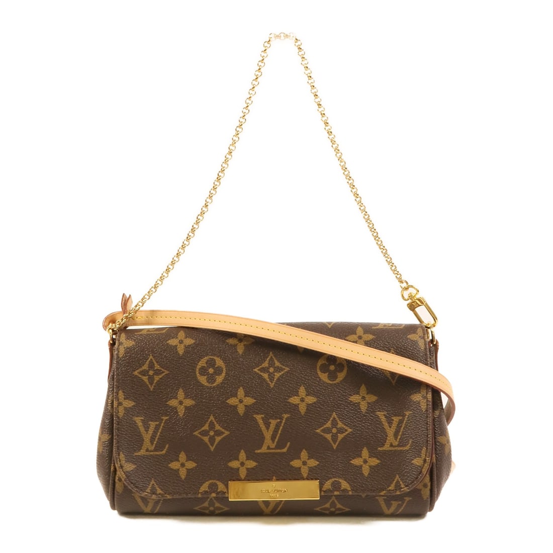 Louis Vuitton Favorite PM Monogram Brown 2 Way Shoulder Bag (1 of 13)