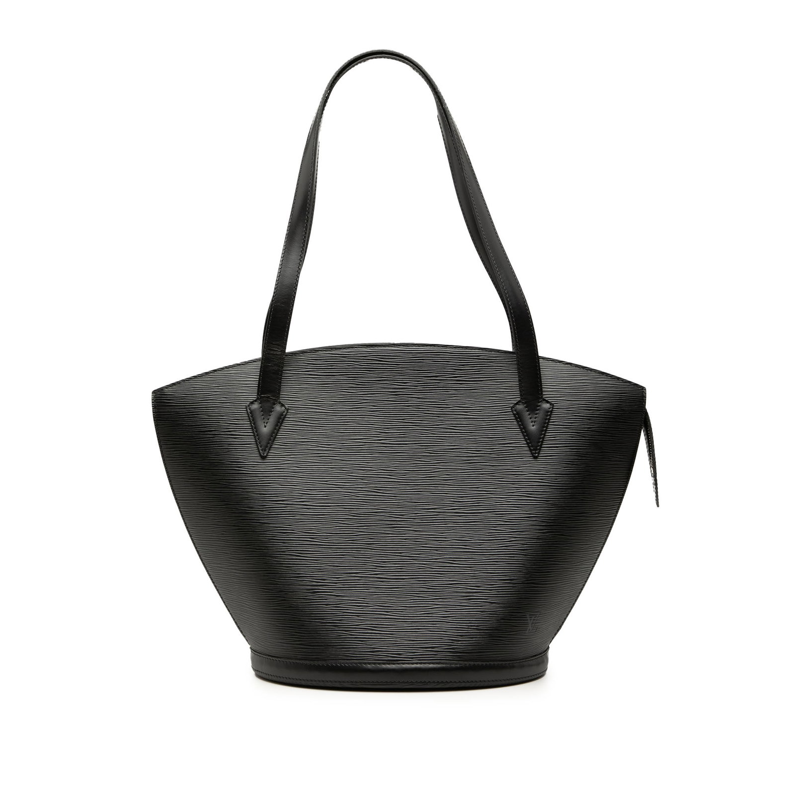 Louis Vuitton Saint Jacques GM Epi Leather Tote: Louis Vuitton Saint Jacques GM Epi Leather Tote This Louis Vuitton Epi Saint Jacques GM Long Strap bag features a structured design crafted from black Epi leather. It is equipped with flat leather str