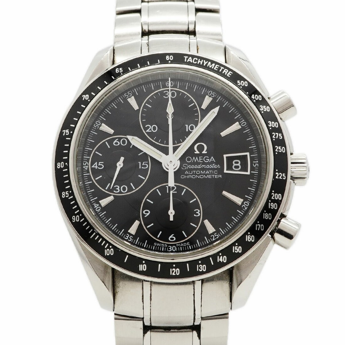 Omega Speedmaster 3210.50 Automatic Black Dial Steel Wristwatch (1 of 9)
