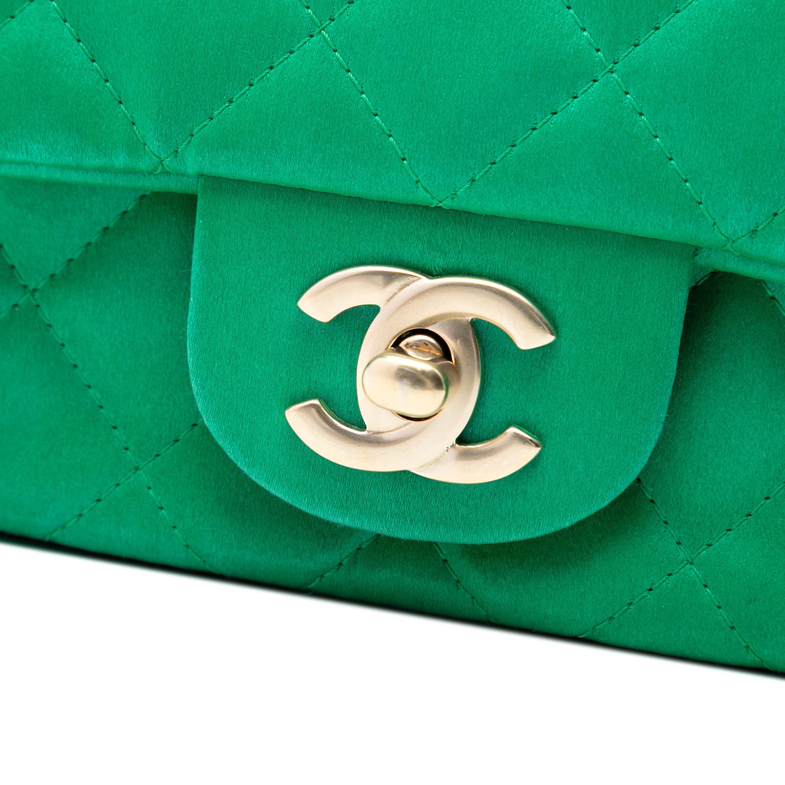 Chanel Extra Mini Rectangular Satin Flap Bag - 5