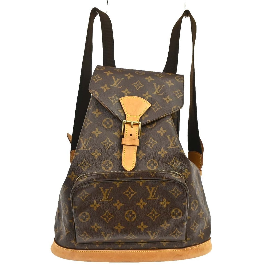 Louis Vuitton Montsouris GM Monogram Canvas Backpack M51135: Louis Vuitton Montsouris GM Monogram Canvas Backpack M51135 This is a Louis Vuitton Montsouris GM backpack crafted from monogram canvas leather, featuring a classic brown monogram pattern. The bag is 