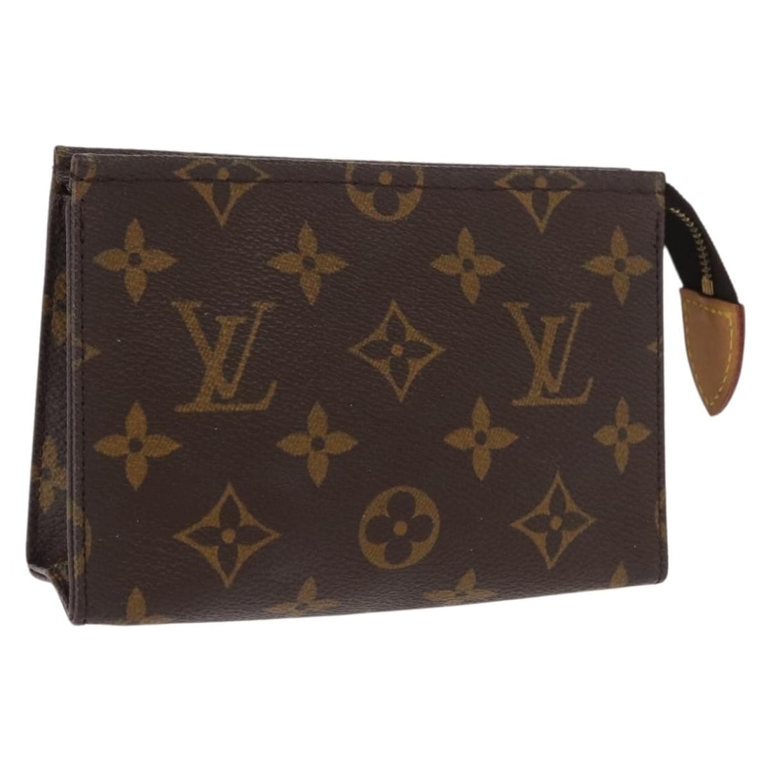 Louis Vuitton Monogram Canvas Poche Toilette 15 Pouch M47546: Louis Vuitton Monogram Canvas Poche Toilette 15 Pouch M47546 This Louis Vuitton Monogram Poche Toilette 15 Pouch is crafted from signature Monogram Canvas and features a compact, practical design. Mad