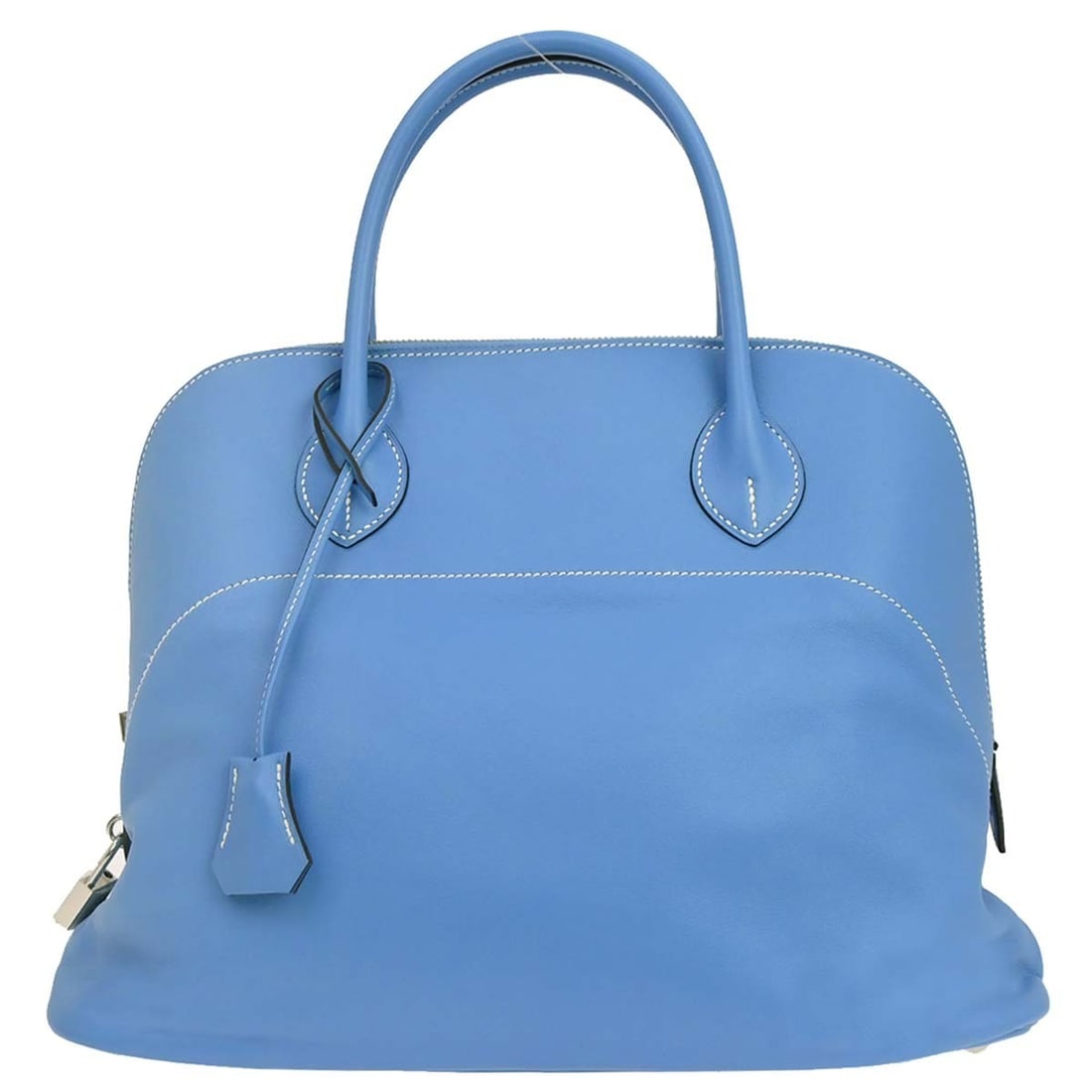 Hermes Bolide Relax 35 Blue Paradise Leather Satchel (1 of 18)