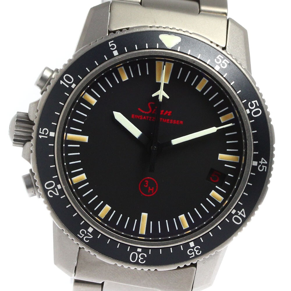 Sinn 503.EZM-1 Men's Titanium Chronograph Date Watch: Sinn 503.EZM-1 Men's Titanium Chronograph Date Watch Presenting the Sinn 503.EZM-1 Chronograph Date Men's Watch, a sophisticated timepiece designed for durability and precision. This wristwatch featur