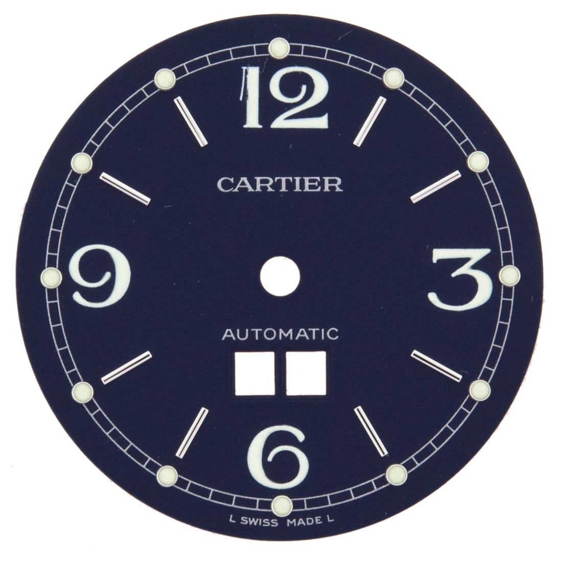 Authentic Cartier Pasha C Dial 27mm Dark Blue for 35mm Unisex Watch: Authentic Cartier Pasha C Dial 27mm Dark Blue for 35mm Unisex Watch Elevate your timepiece with this authentic Cartier Pasha C dial, designed for a 35 mm automatic unisex watch. Featuring a striking d