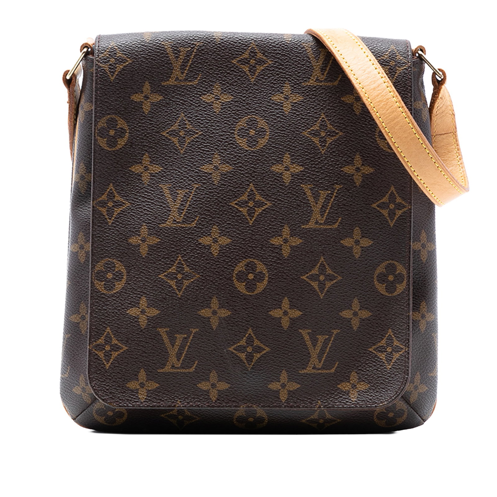 Louis Vuitton Musette Salsa PM Monogram Canvas Shoulder Bag with Short Strap: Louis Vuitton Musette Salsa PM Monogram Canvas Shoulder Bag with Short Strap The Louis Vuitton Monogram Musette Salsa PM Short Strap features a classic monogram canvas body with a front flap secured b