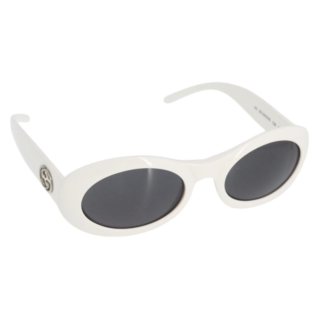 White Gucci women sunglasses with dust bag (1 of 11)