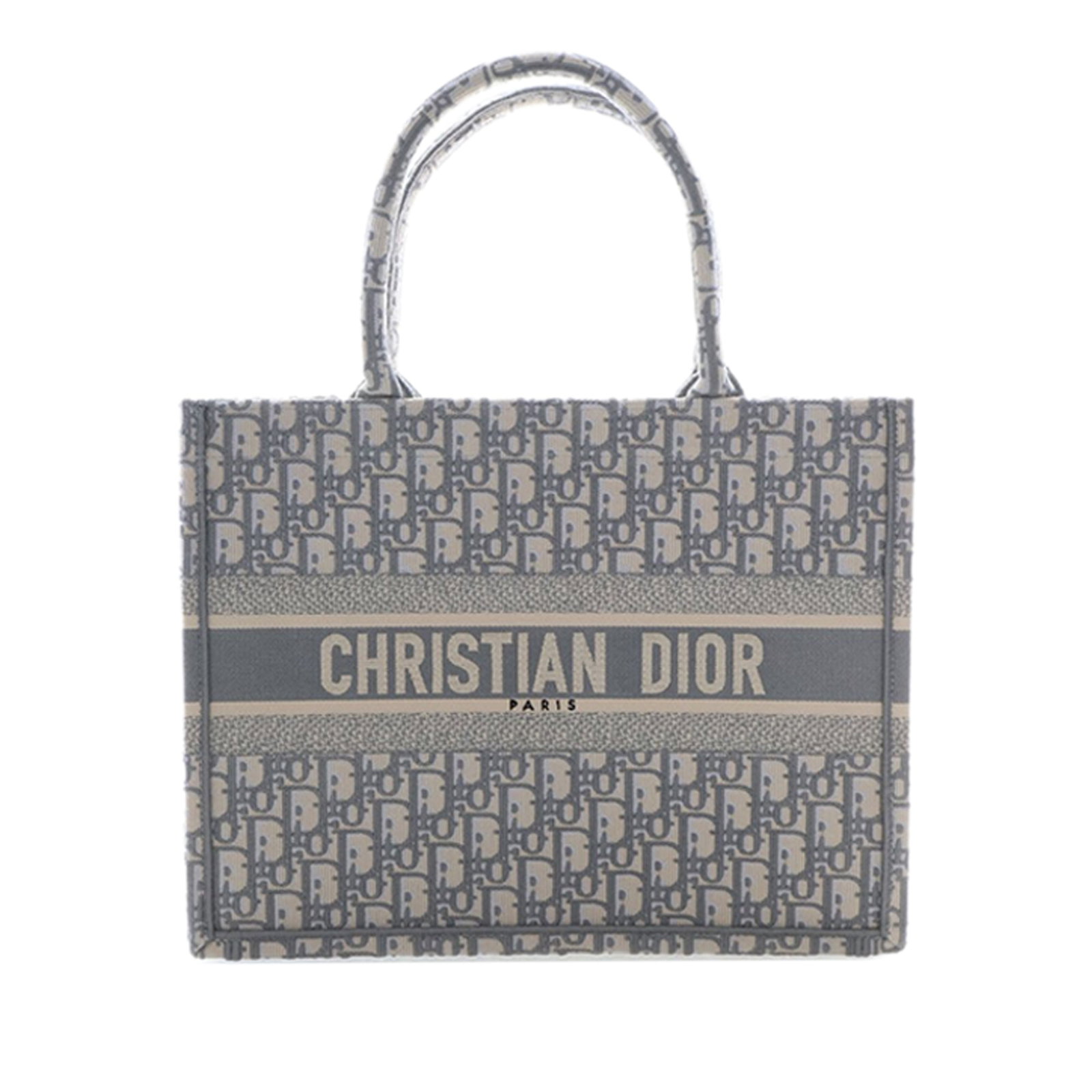 Dior Oblique Embroidered Canvas Medium Book Tote: Dior Oblique Embroidered Canvas Medium Book Tote This Dior Medium Oblique Embroidered Canvas Book Tote features a durable canvas body with the signature Oblique embroidery, rolled canvas handles, and 