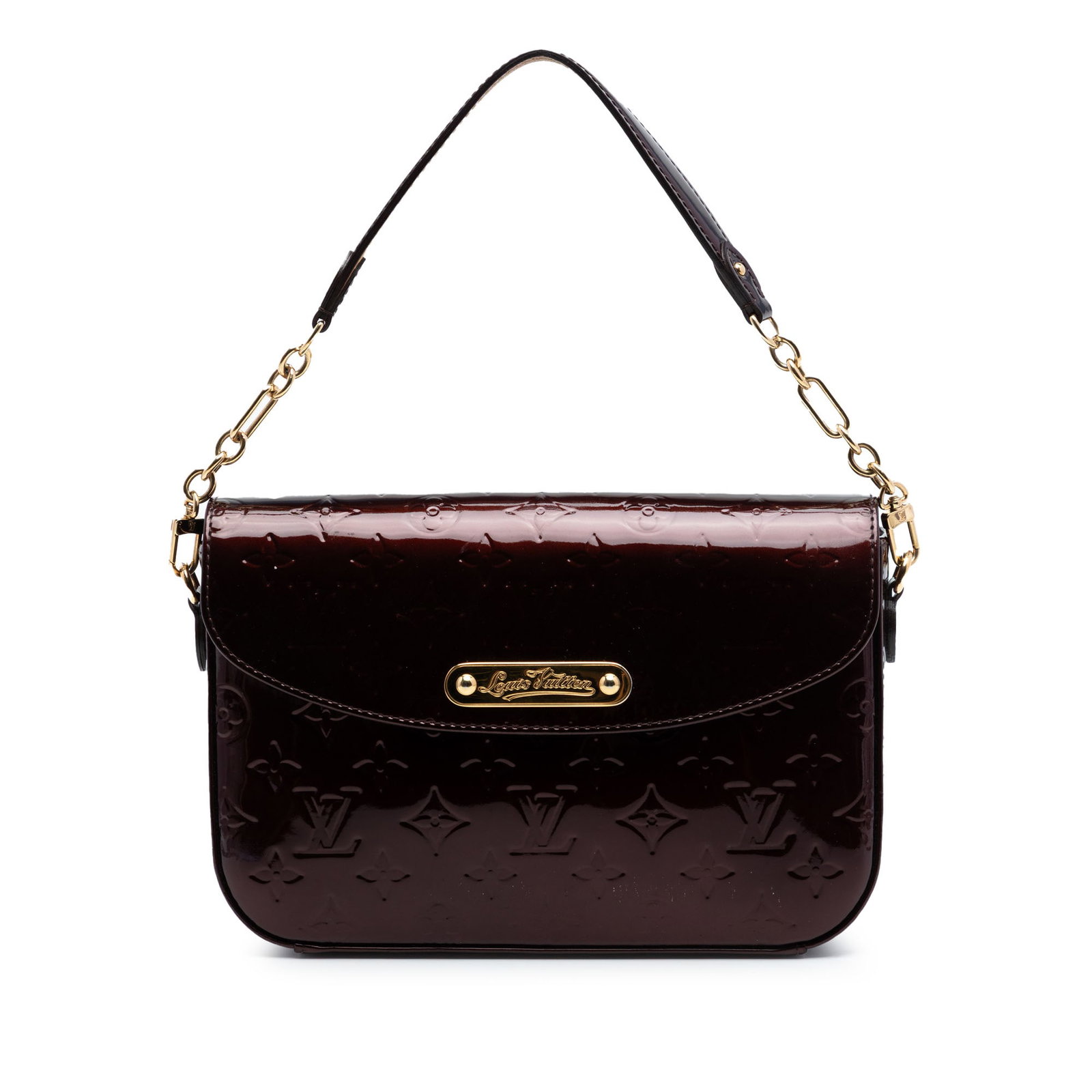 Louis Vuitton Rodeo Drive Monogram Vernis Purple Bag (1 of 6)