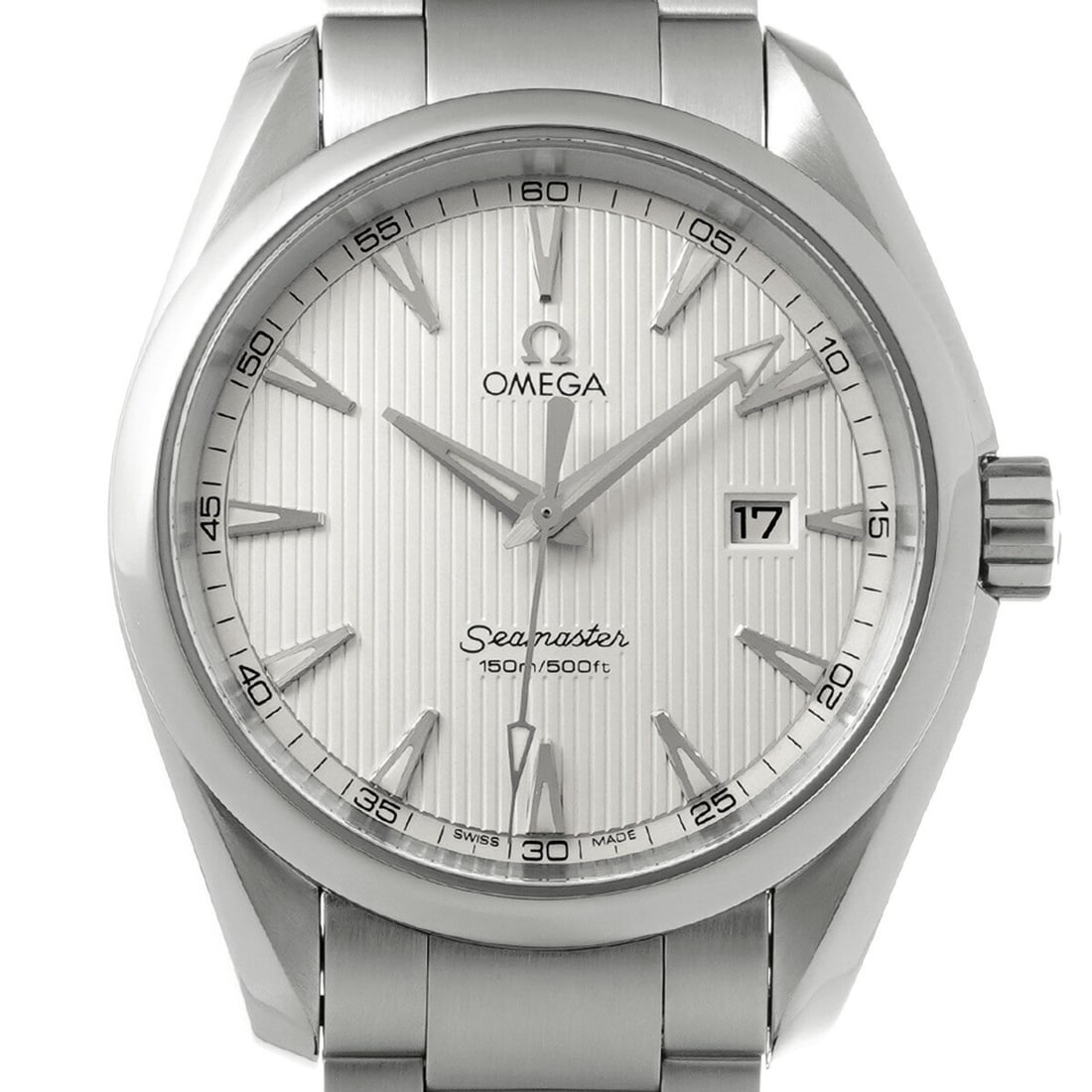 OMEGA Aqua Terra Seamaster Men's Wristwatch 231.10.39.61.02.001: OMEGA Aqua Terra Seamaster Men's Wristwatch 231.10.39.61.02.001 This is a pre-owned OMEGA Seamaster Aqua Terra 231.10.39.61.02.001 men's wristwatch. Made in Switzerland, this timepiece combines classi