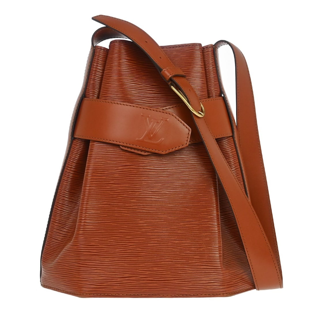 Louis Vuitton Sac d'Epaule Epi Leather Brown Handbag: Louis Vuitton Sac d'Epaule Epi Leather Brown Handbag This Louis Vuitton Vintage Sac d'Epaule handbag is crafted from brown Epi leather and features a classic, structured silhouette. Designed for women