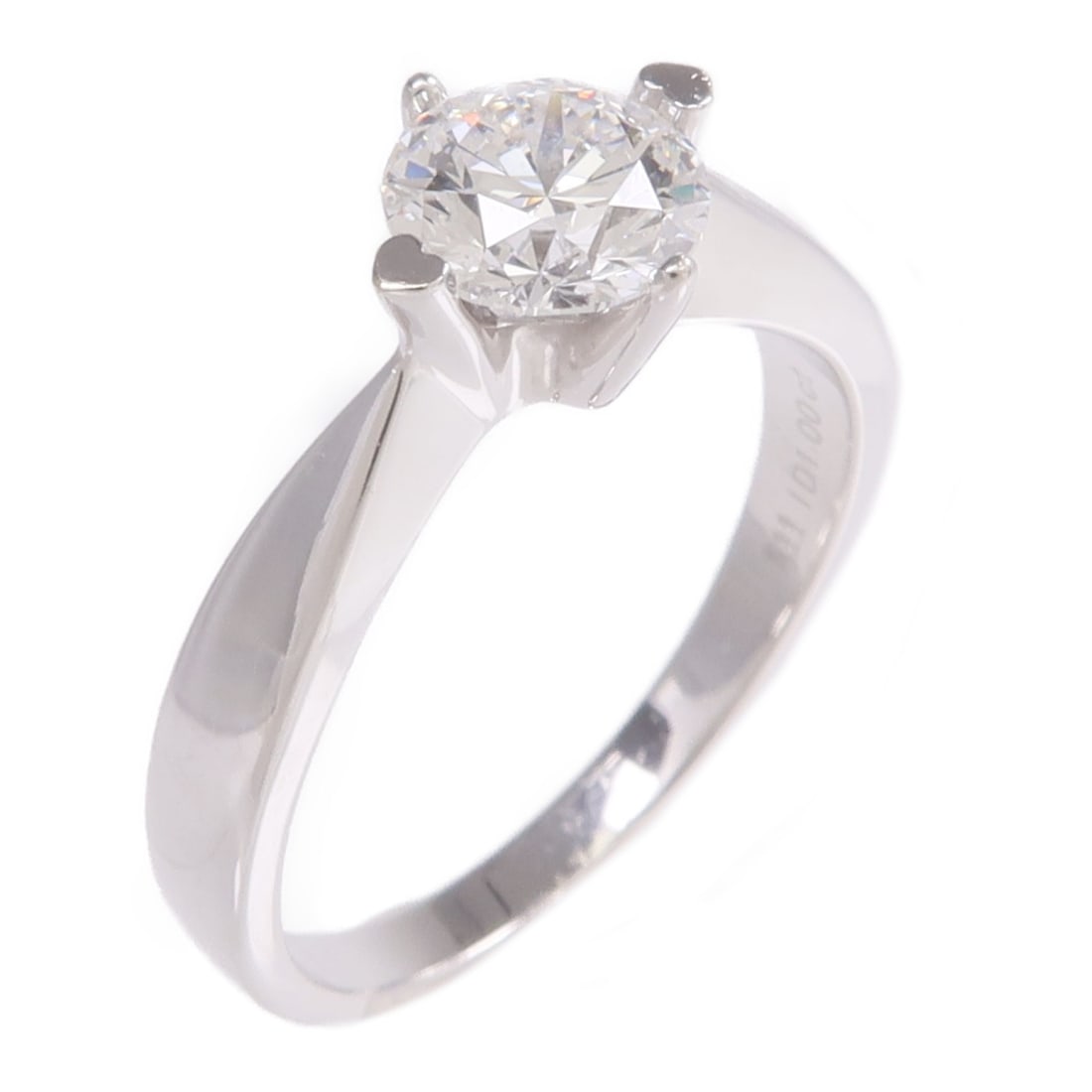 18K White Gold Diamond Ring JEWELRY Size 6.75 (1 of 9)