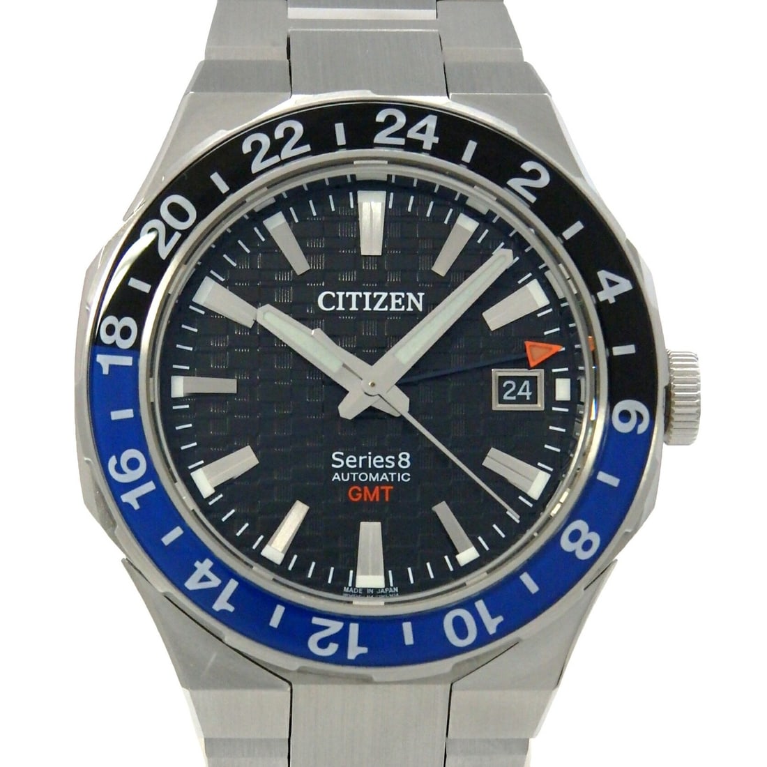 Citizen Series Eight NB6031-56E Men's GMT Black Dial Wristwatch (1 of 6)