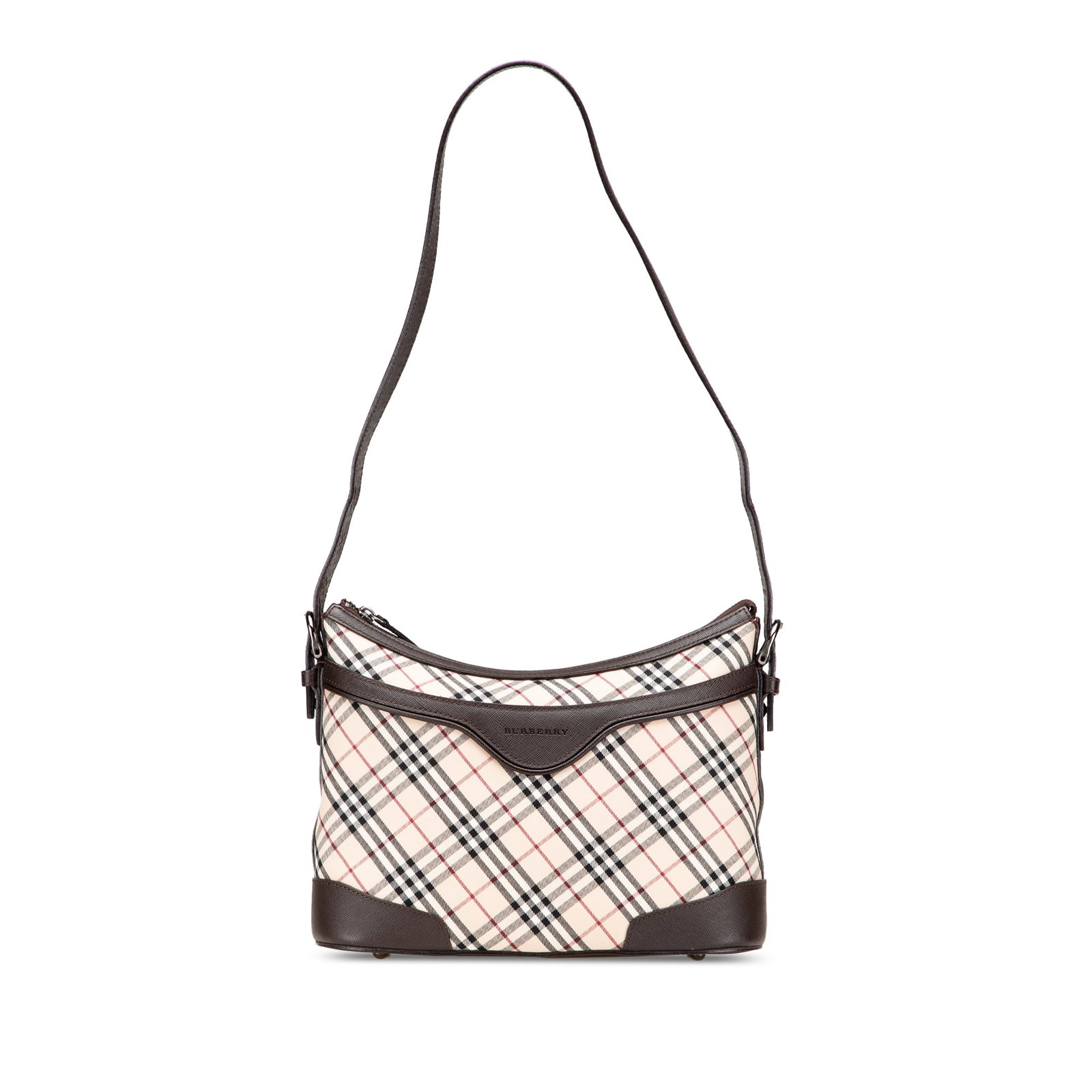 Burberry Nova Check Canvas Beige Shoulder Bag (1 of 13)