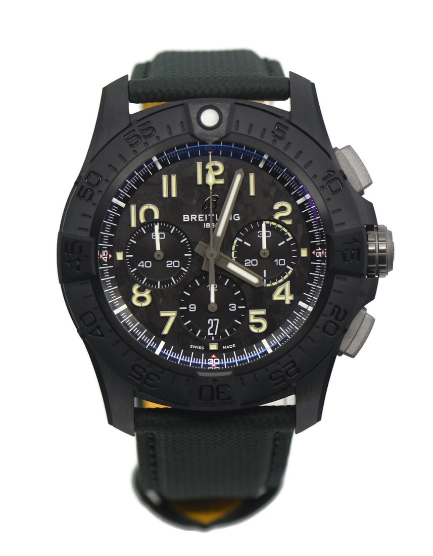 Breitling Avenger Black Ceramic Chronograph 45mm Watch SB0148 (1 of 5)