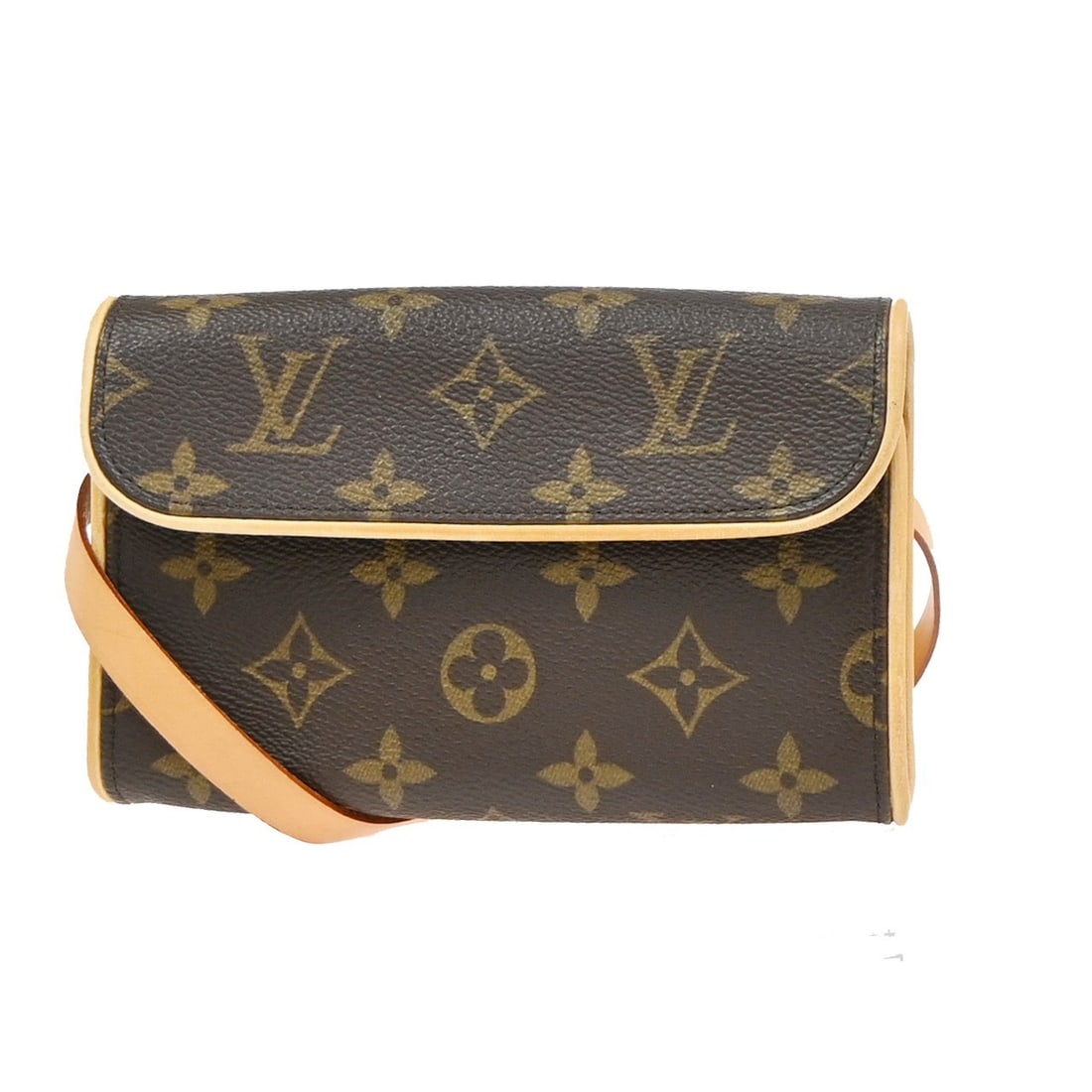 Louis Vuitton Monogram Canvas Florentine Belt Bag Brown France: Louis Vuitton Monogram Canvas Florentine Belt Bag Brown France The Louis Vuitton Florentine Waist Bag is crafted from signature monogram canvas in brown and designed for women. This waist bag features