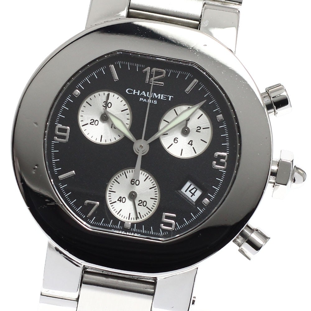 Chaumet Style Dandy Quartz Chronograph Date Men's Wristwatch (1 of 6)