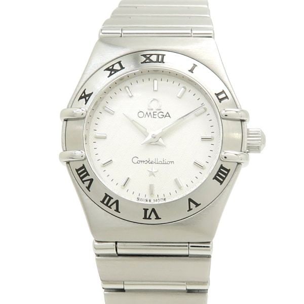 Omega Constellation Mini 22.5mm Stainless Steel Quartz Watch 1562.30: Omega Constellation Mini 22.5mm Stainless Steel Quartz Watch 1562.30 This Omega Constellation Mini 1562.30 women's wristwatch features a 22.5mm stainless steel case and a white dial, offering a refine