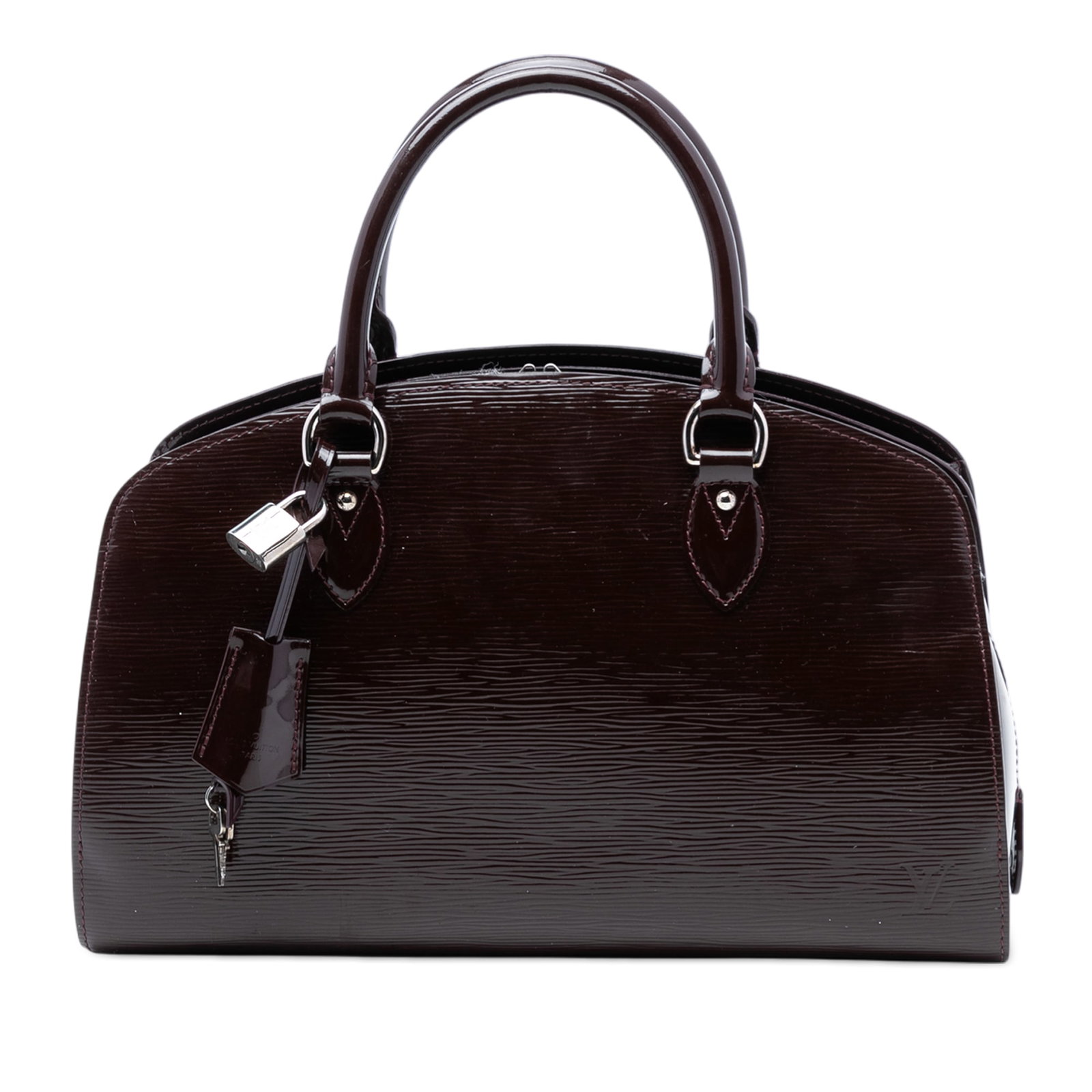 Louis Vuitton Pont Neuf PM Purple Electric Epi Leather Handbag France (1 of 8)