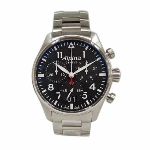 Alpina Startimer quartz chronograph men's wristwatch AL-372B4S6B (1 of 5)