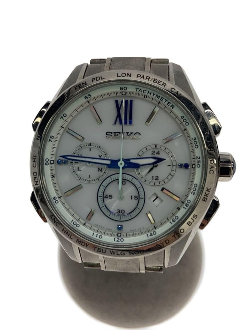Seiko Brightz Flight Expert men's wristwatch from Japan: Seiko Brightz Flight Expert men's wristwatch from Japan This SEIKO Brightz Flight Expert 8B92-0AT0 men's wristwatch from Japan features a white dial and is designed for everyday use. The watch shows s