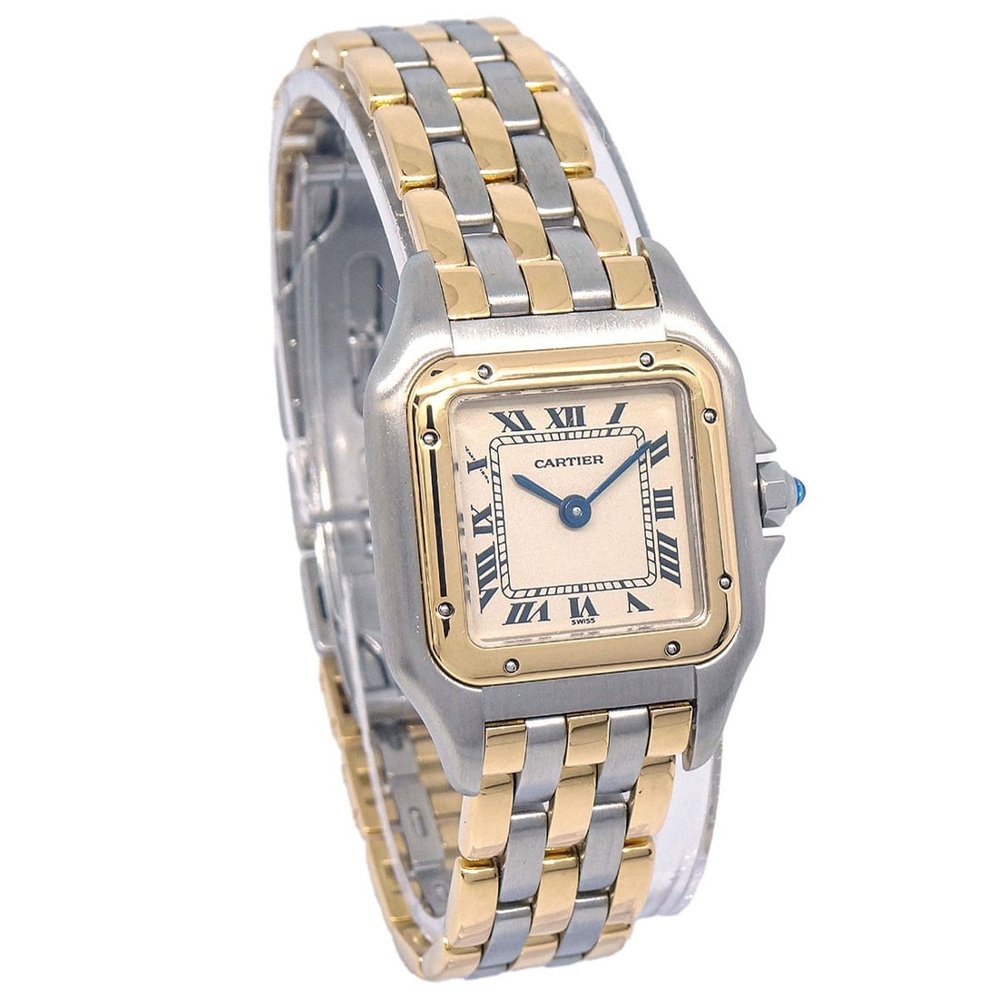 Cartier Panthere SM Quartz Ladies Wristwatch 18KYG Stainless Steel (1 of 9)
