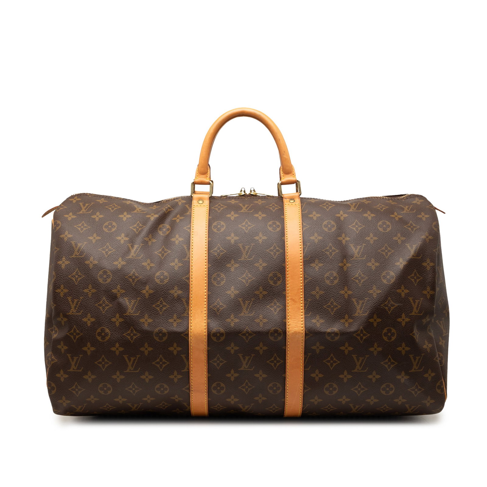 Louis Vuitton Keepall 55 Monogram Canvas Travel Bag (1 of 9)