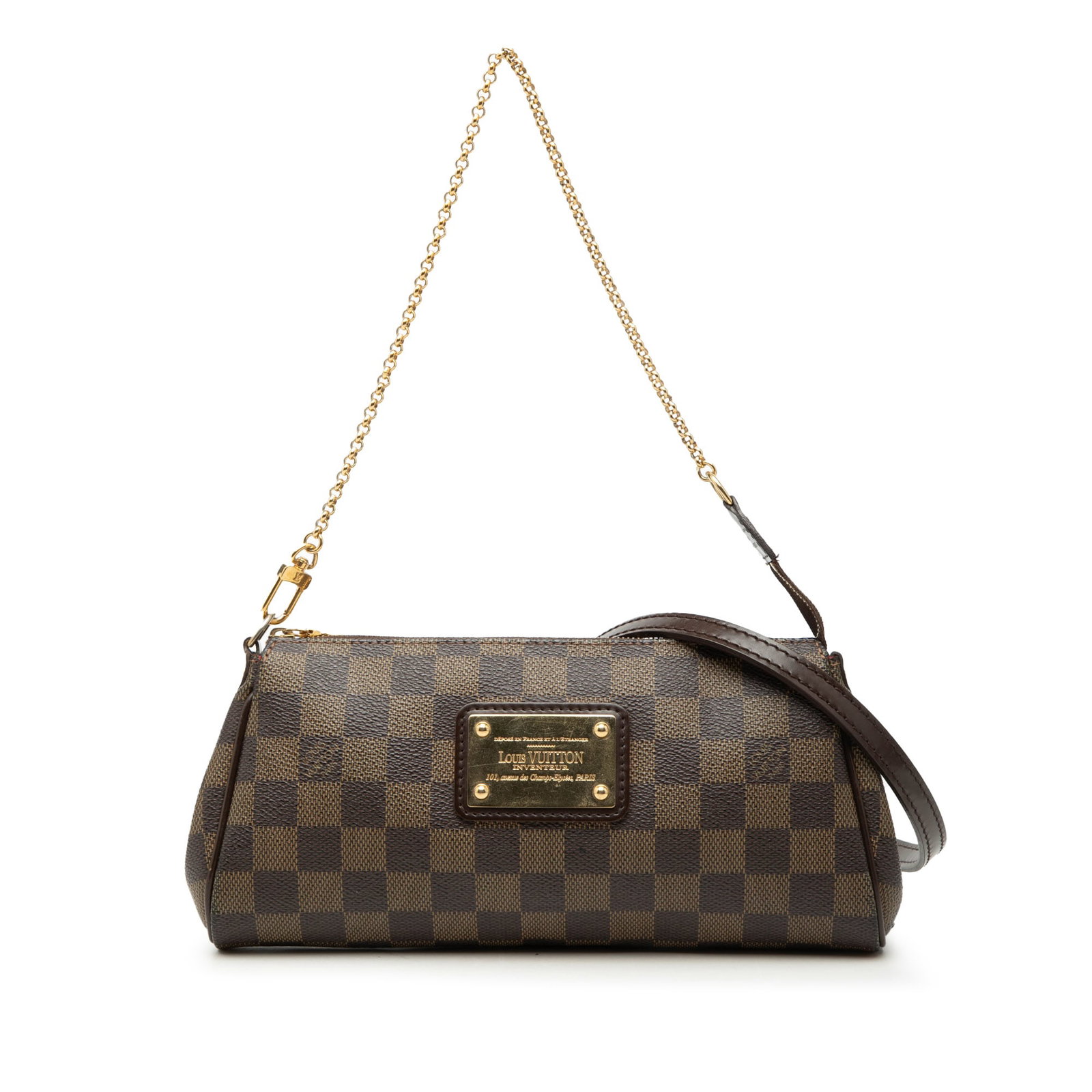 Louis Vuitton Eva Damier Ebene Crossbody Bag (1 of 7)