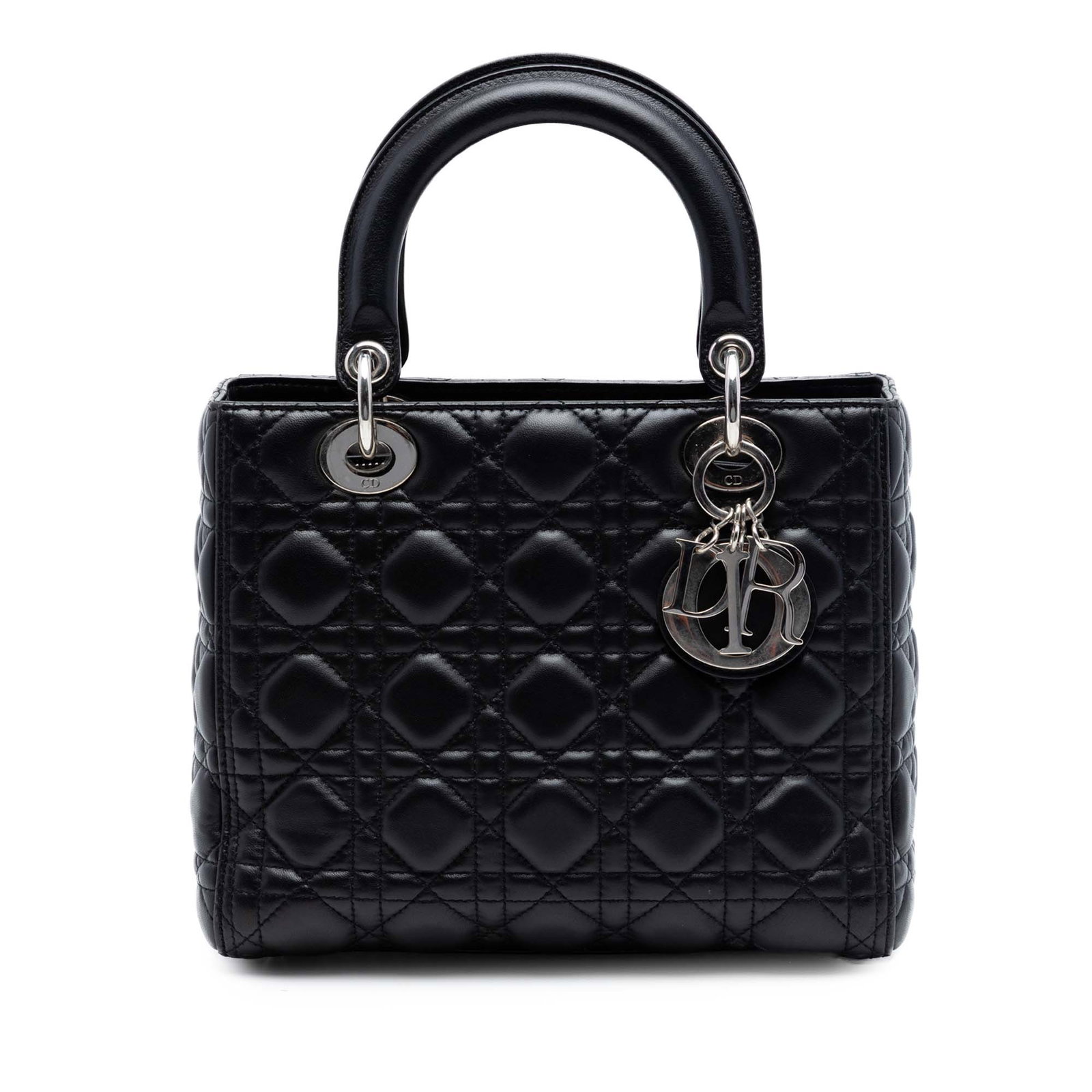 Dior Cannage Lady Medium Lambskin Bag (1 of 7)