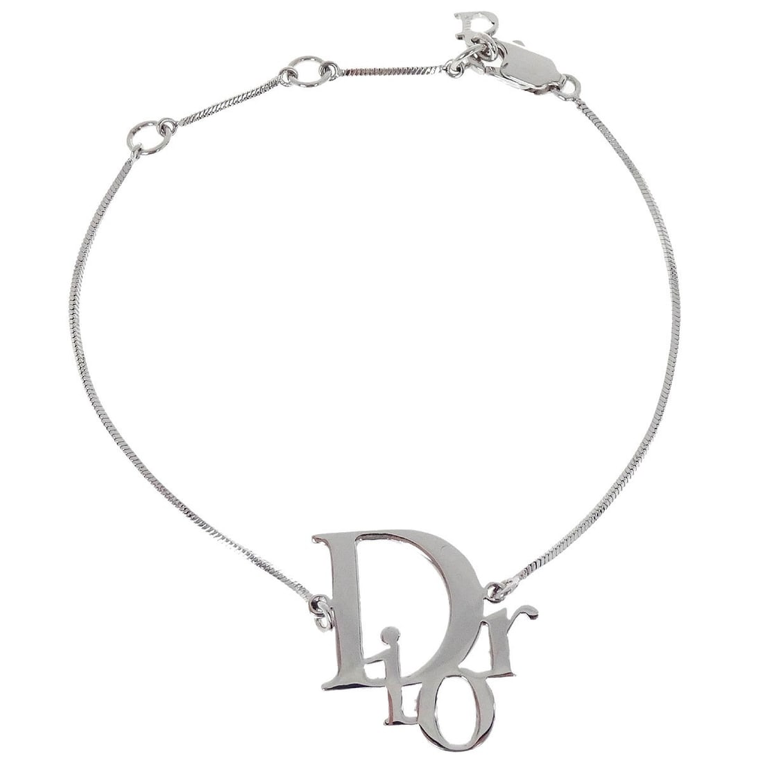 Dior Silver Plated Fashion Bracelet (1 of 4)