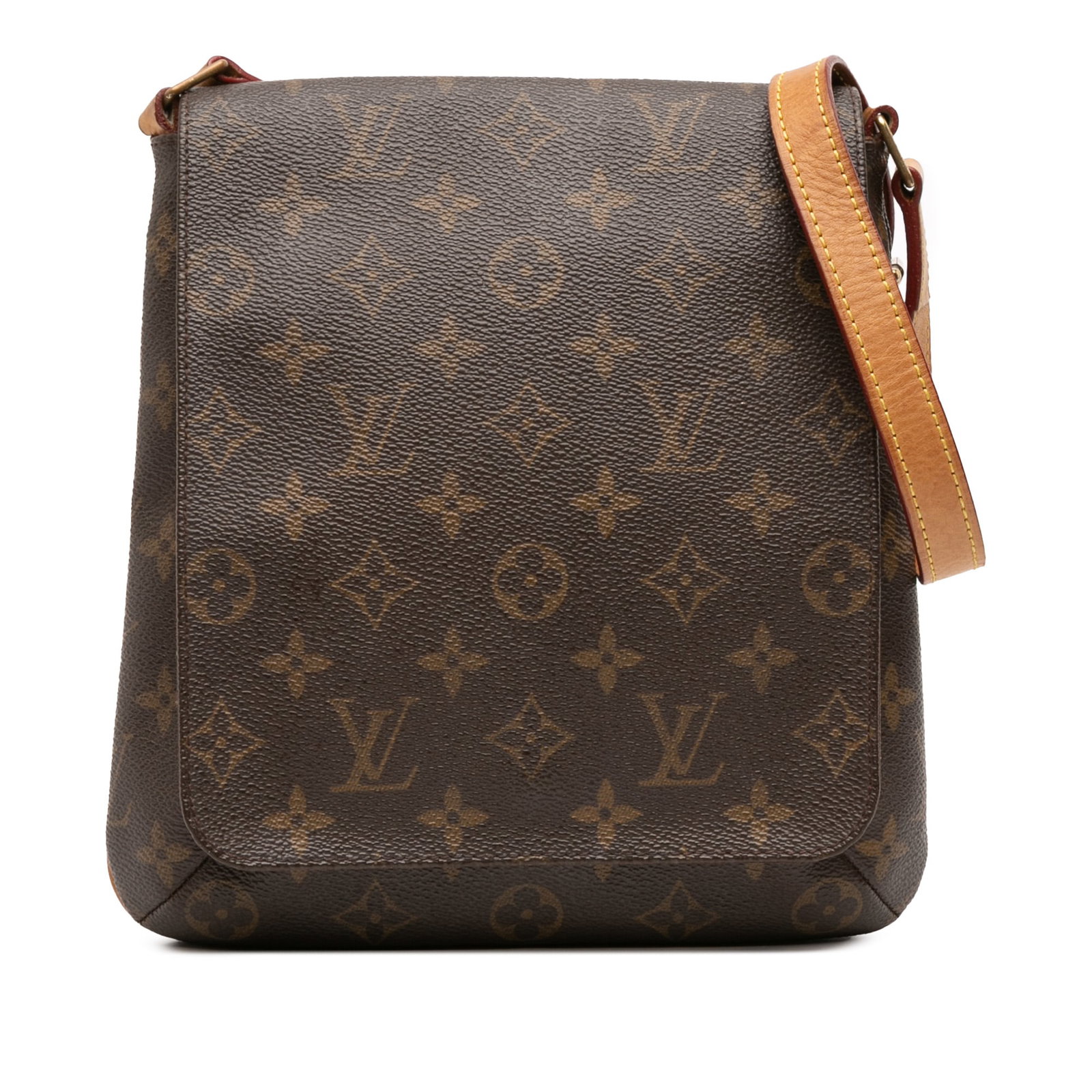 Louis Vuitton Monogram Musette Salsa Vachetta Leather Bag: Louis Vuitton Monogram Musette Salsa Vachetta Leather Bag The Louis Vuitton Monogram Musette Salsa Short Strap is a stylish and functional handbag crafted from monogram canvas with vachetta leather tr
