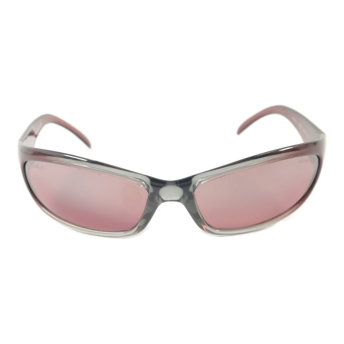 CHANEL 6004-B Purple CC Frame Sunglasses (1 of 13)