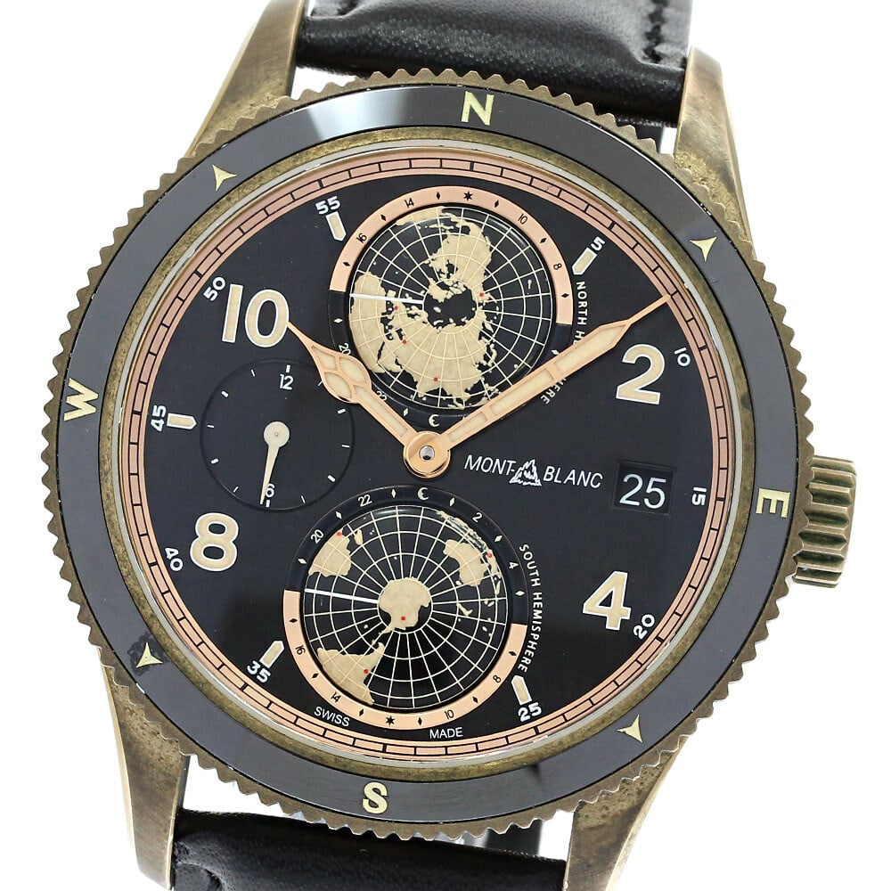 Montblanc 1858 Geosphere Bronze Automatic 119347 Men's Watch (1 of 6)