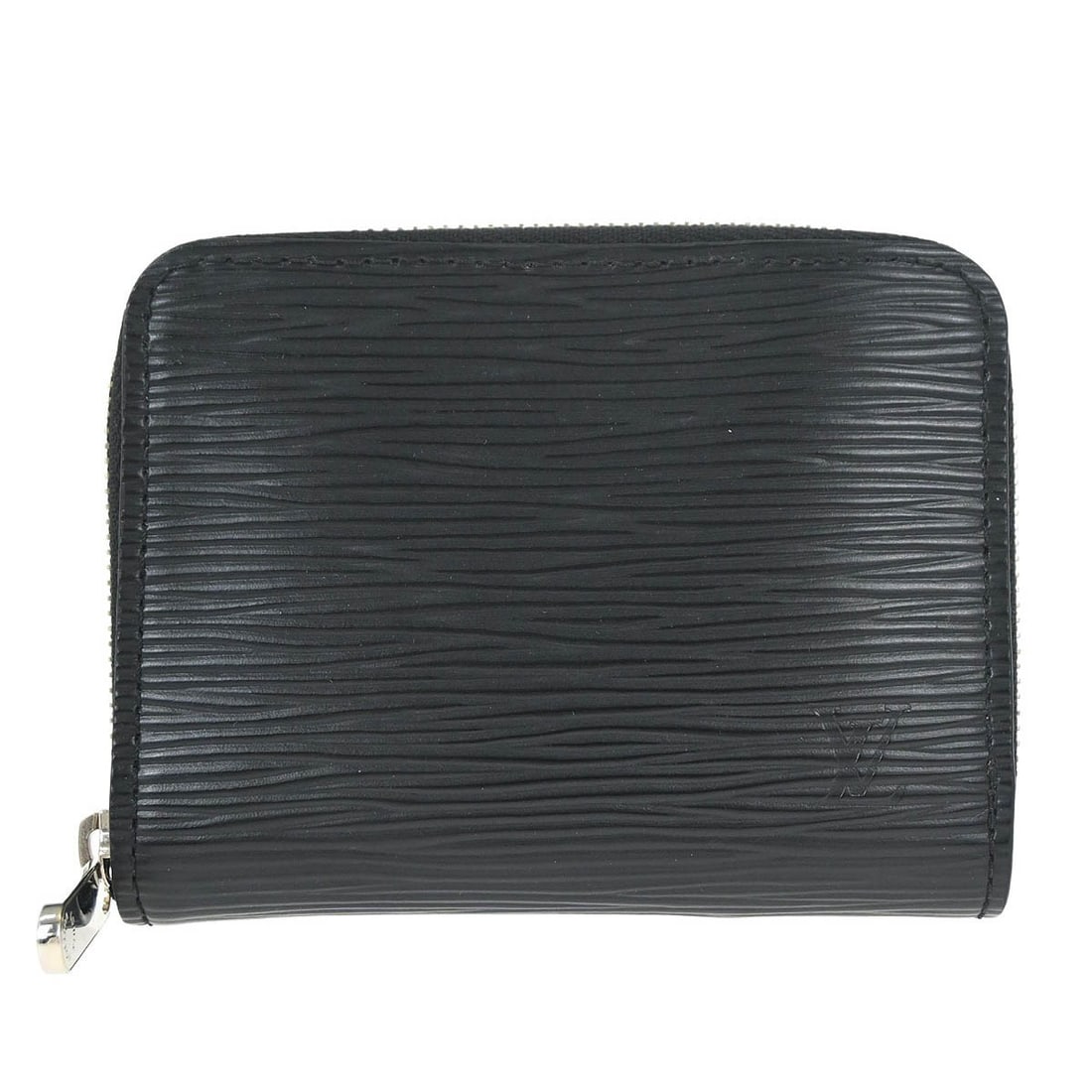 Louis Vuitton Epi Leather Black Zippy Coin Purse Wallet M60152: Louis Vuitton Epi Leather Black Zippy Coin Purse Wallet M60152 This Louis Vuitton Zippy coin purse is crafted from durable black Epi leather and designed for women. The compact wallet offers a stylish