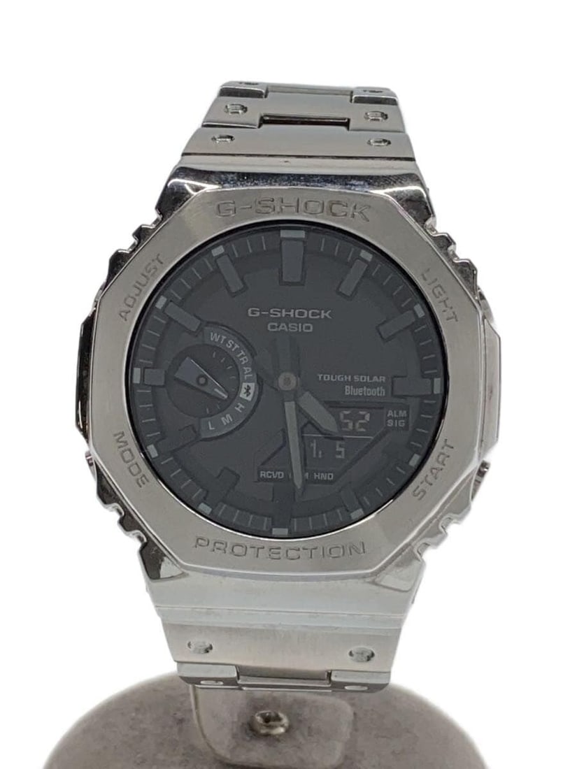 Casio G Shock GM-B2100D-1AJF Solar Men's Wristwatch: Casio G Shock GM-B2100D-1AJF Solar Men's Wristwatch This is a CASIO G-SHOCK Solar GM-B2100D-1AJF men's wristwatch, featuring a durable design and solar-powered functionality. The watch is pre-owned wi