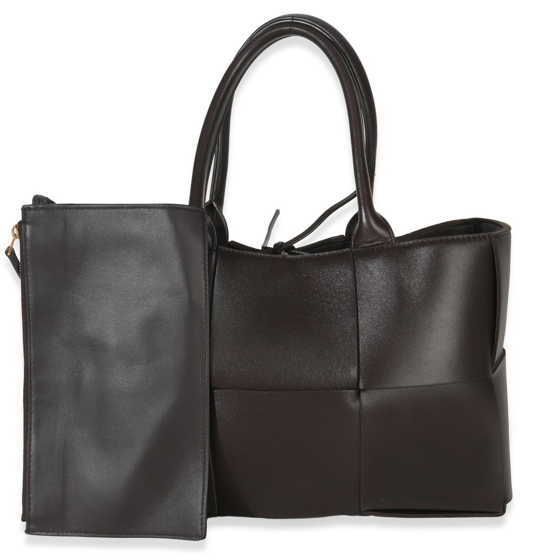 Bottega Veneta Nappa Mini Arco Brown Leather Tote (1 of 9)
