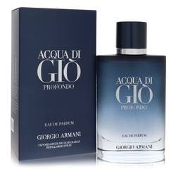 Acqua Di Gio Profondo Eau De Parfum Spray Refillable By Giorgio Armani: Acqua Di Gio Profondo Eau De Parfum Spray Refillable By Giorgio Armani Acqua Di Gio Profondo Cologne by Giorgio Armani, Inspired by the mystery of the deep blue sea is acqua di gio profondo, a masculi
