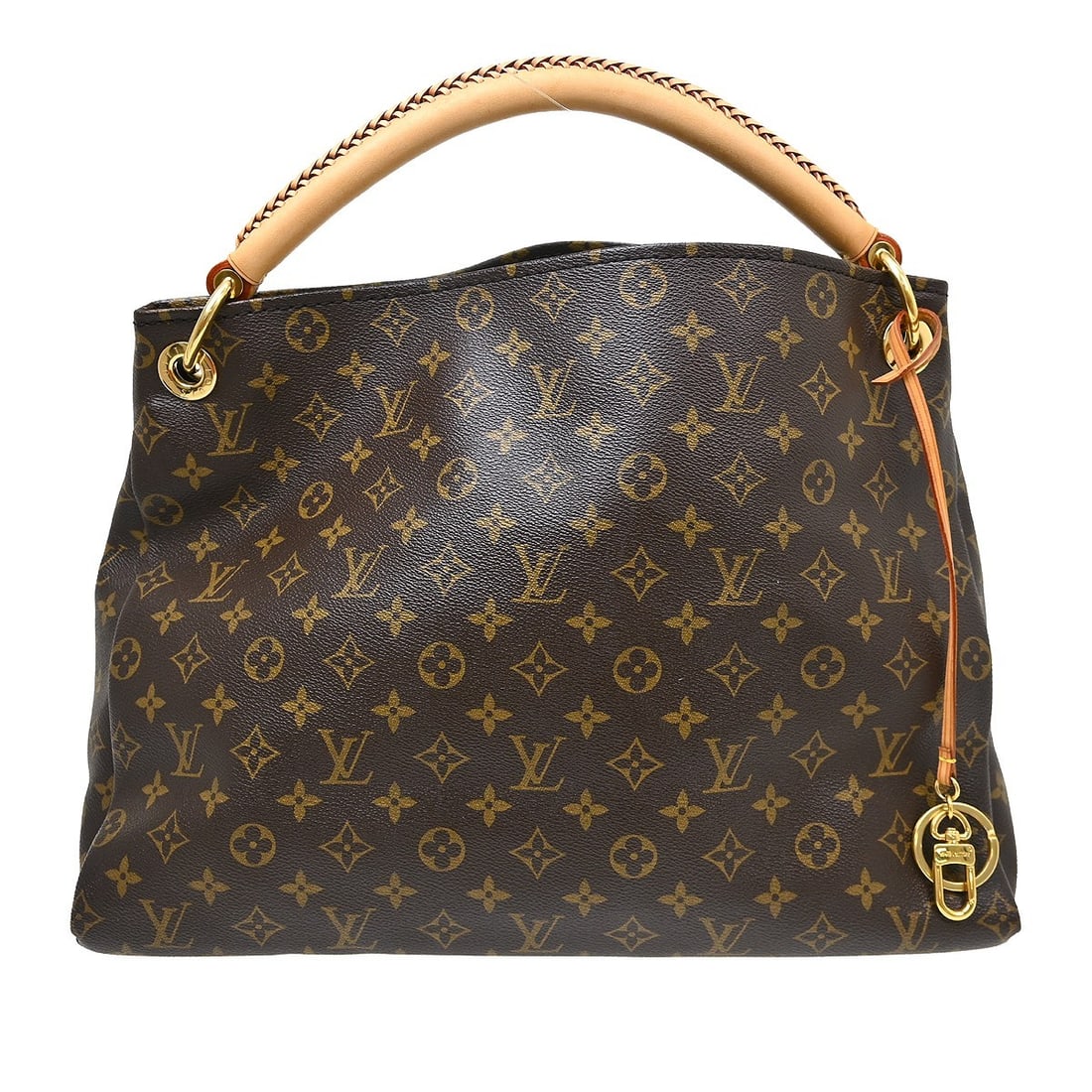 Louis Vuitton Artsy MM Monogram Canvas Top Handle Bag: Louis Vuitton Artsy MM Monogram Canvas Top Handle Bag This Louis Vuitton Artsy MM handbag features the brand's iconic monogram canvas leather in a large, top handle style. The bag is designed with a b