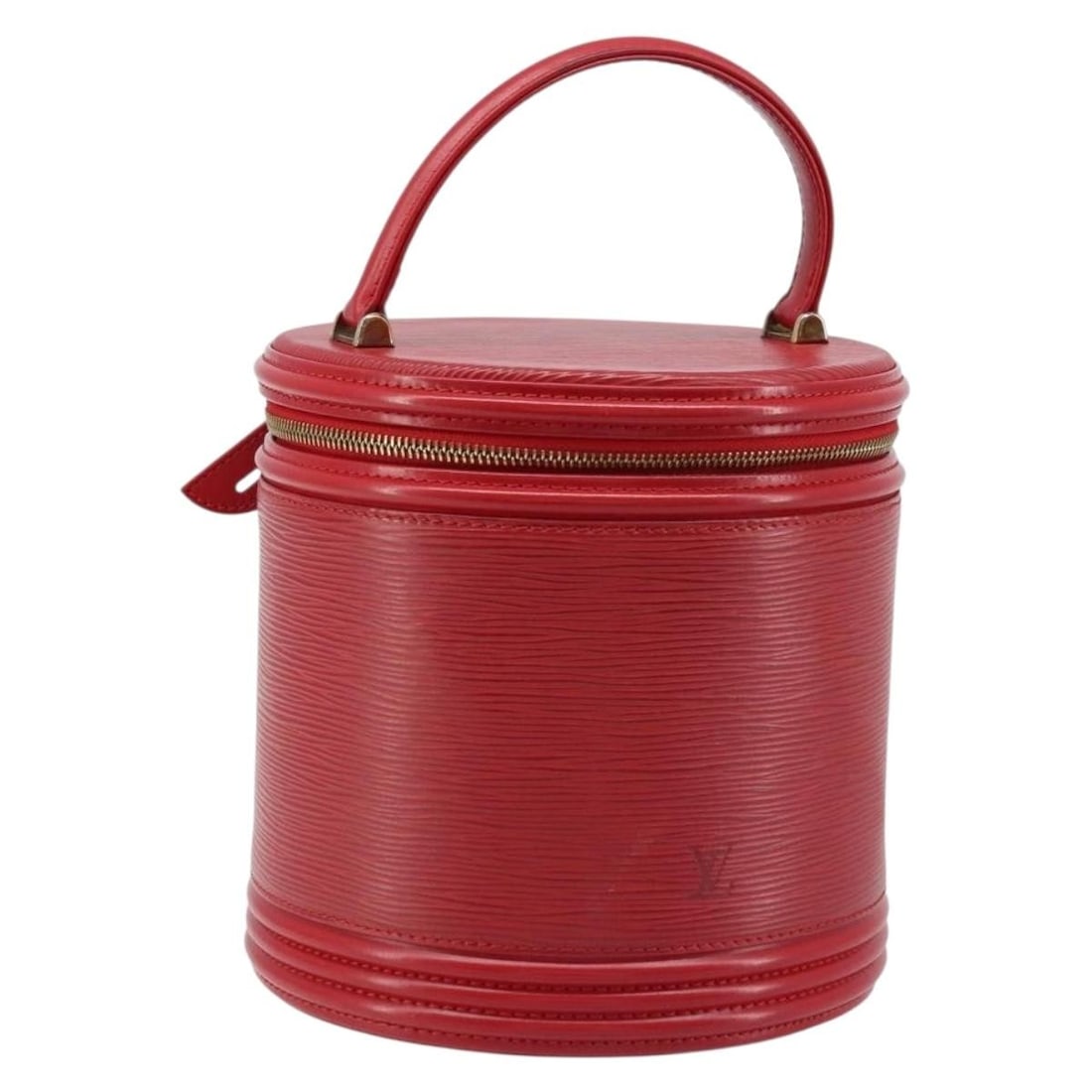 Louis Vuitton Epi Cannes red leather handbag M48037 (1 of 18)