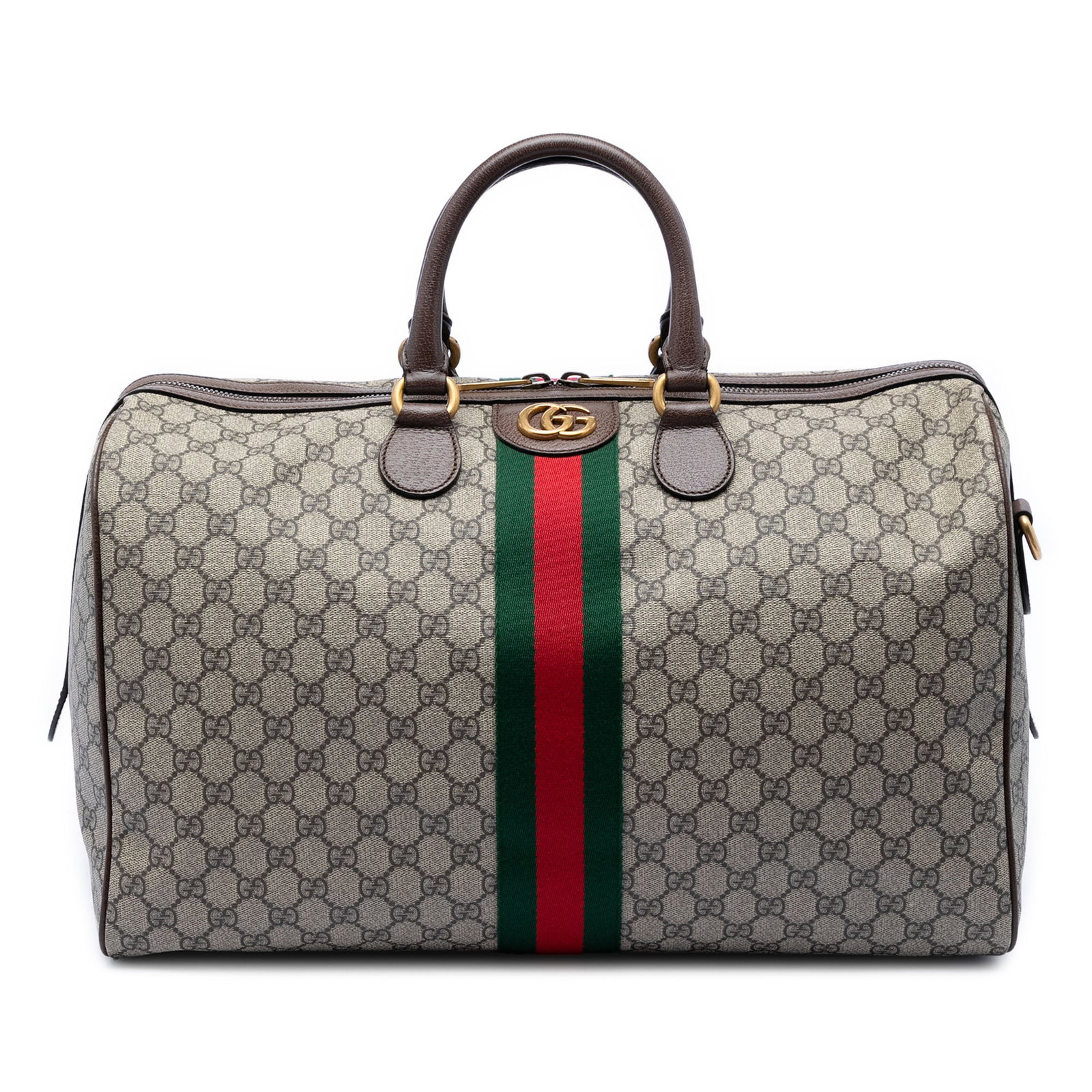 Gucci Ophidia Boston Bag GG Supreme Web Beige (1 of 7)