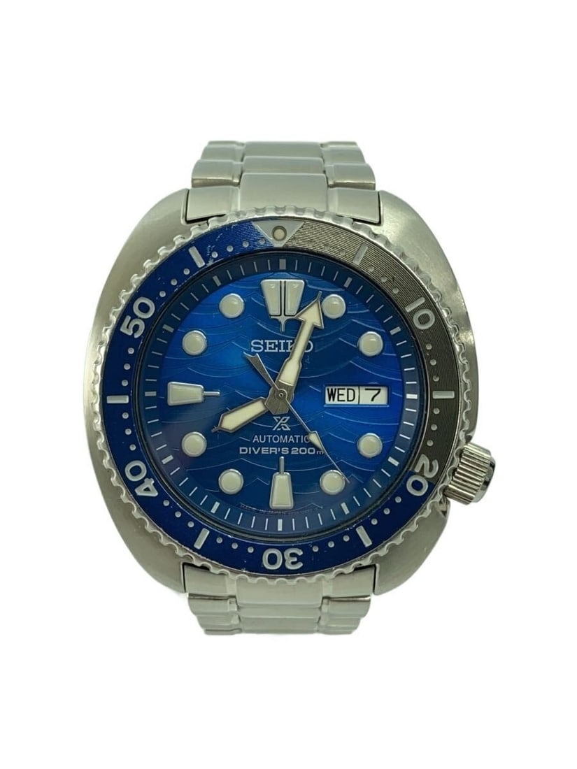 Seiko Prospex men's diver wristwatch 4R36-07E0: Seiko Prospex men's diver wristwatch 4R36-07E0 This SEIKO Prospex Diver's 4R36-07E0 men's wristwatch is a pre-owned timepiece originating from Japan. It features a robust design with a 4 cm case heigh