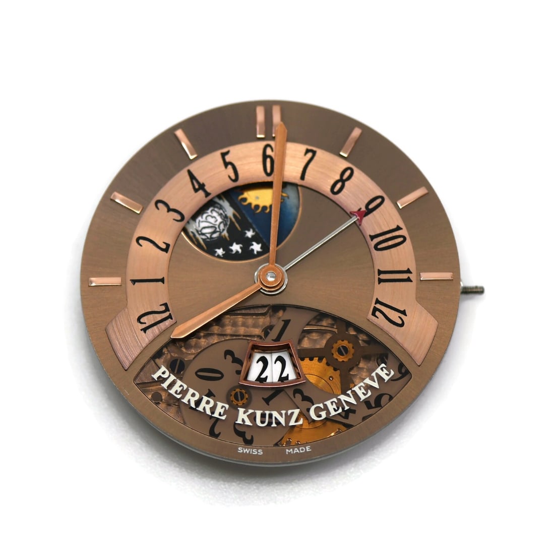 Pierre Kunz Spirit Automatic Movement 35mm 100% Authentic (1 of 2)
