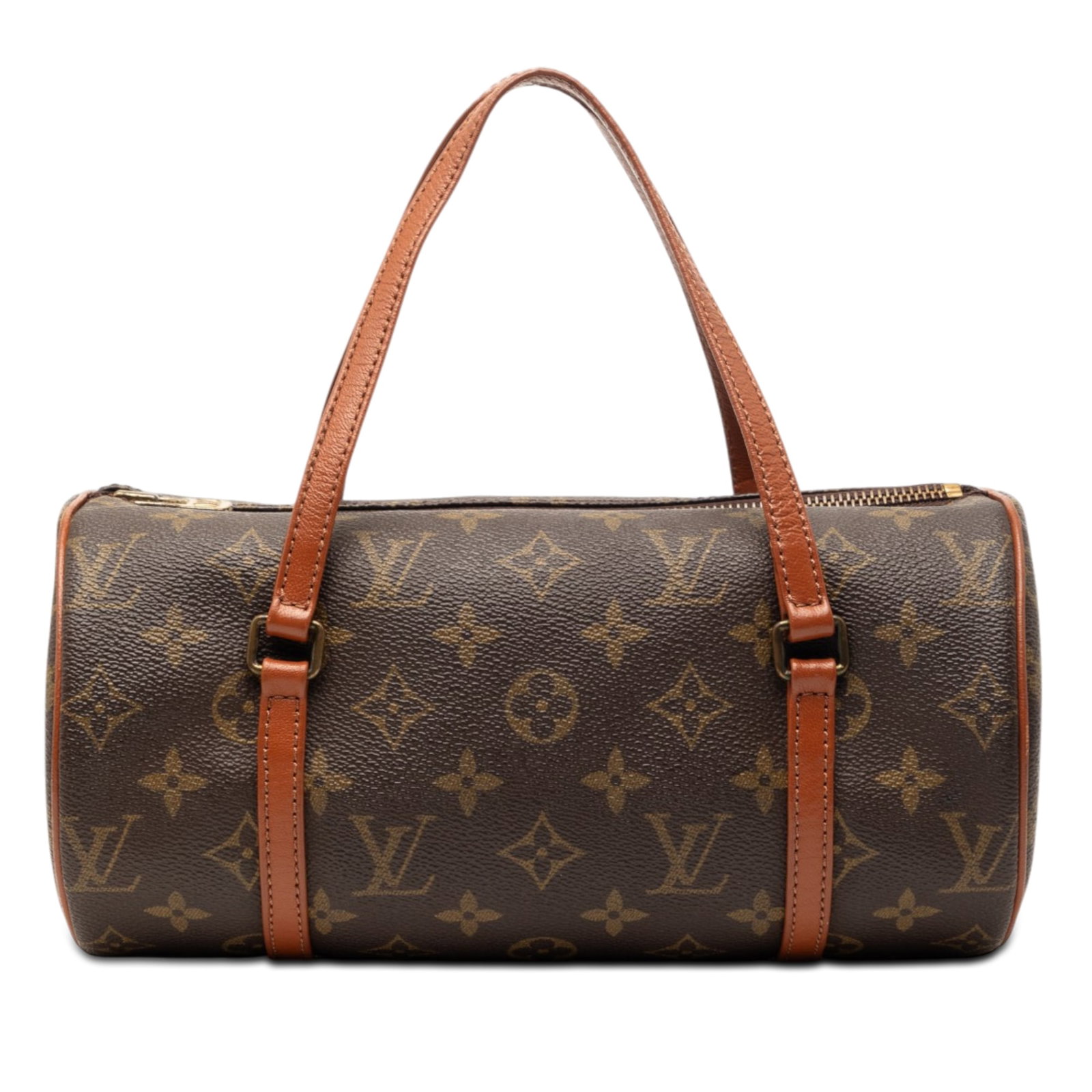 Louis Vuitton Monogram Canvas Papillon 26 Bag: Louis Vuitton Monogram Canvas Papillon 26 Bag The Louis Vuitton Monogram Papillon 26 is a classic handbag crafted from the brand's signature monogram canvas with flat leather handles and a top zip clo