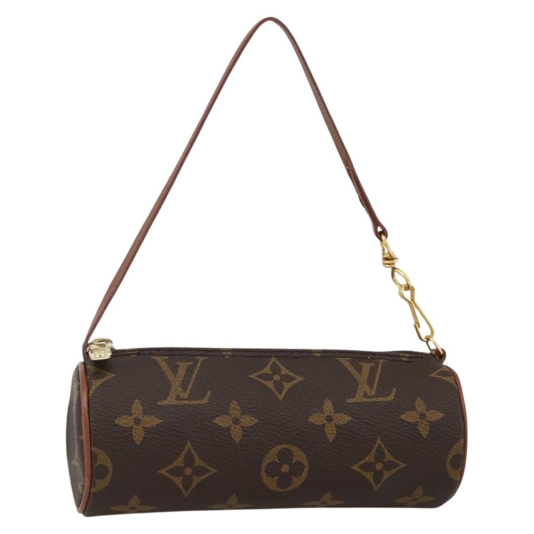 Monogram Canvas Papillon Pouch by Louis Vuitton for Women: Monogram Canvas Papillon Pouch by Louis Vuitton for Women This is a Louis Vuitton Monogram Papillon Pouch crafted from signature monogram canvas. The pouch features a classic monogram pattern and is d