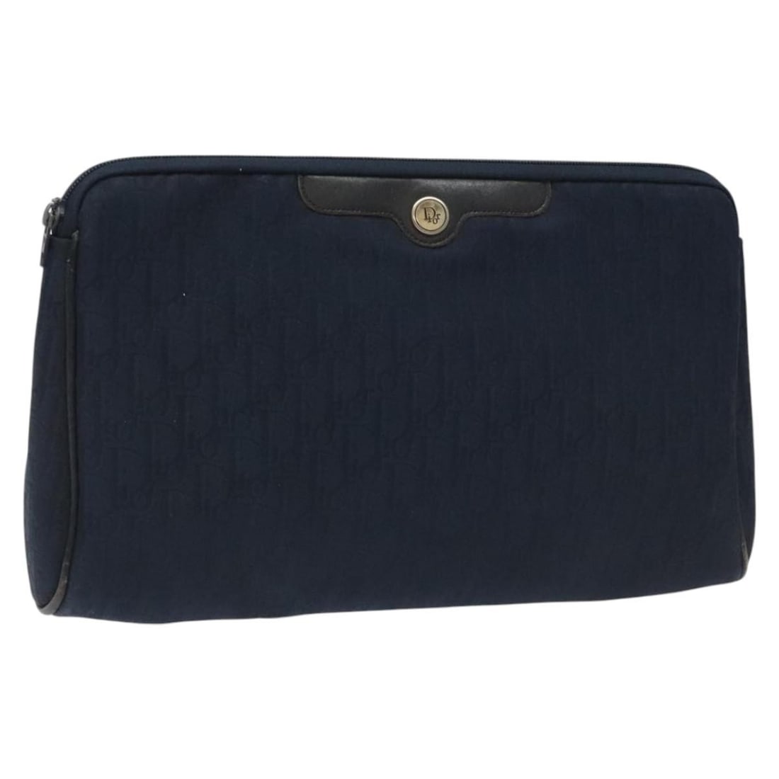 Christian Dior Trotter Canvas Navy Gold Women's Clutch Bag France: Christian Dior Trotter Canvas Navy Gold Women's Clutch Bag France This Christian Dior Trotter Canvas clutch bag features a navy and gold color scheme and is crafted from the iconic Trotter canvas. Des