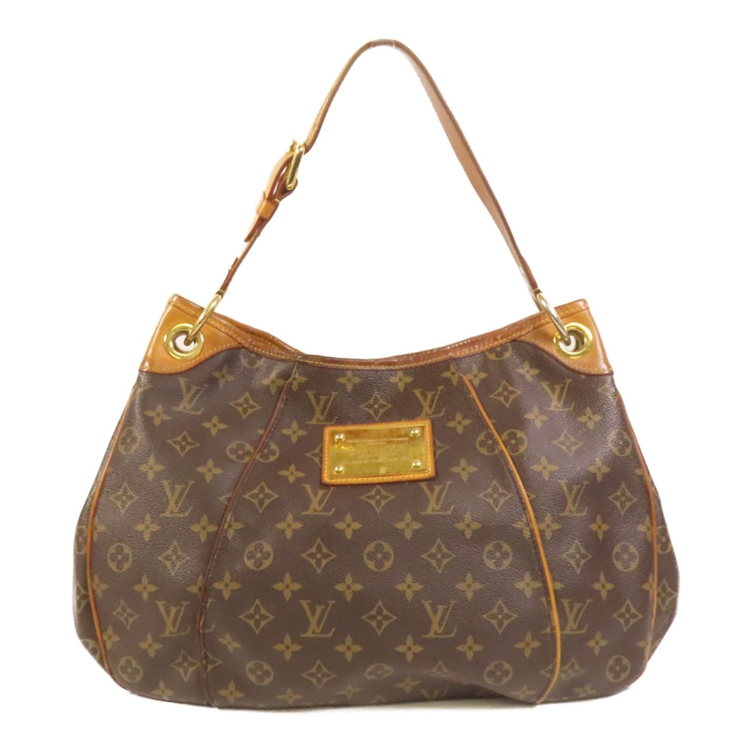Louis Vuitton Galliera PM Monogram Brown Shoulder Bag M56382 Gold Hardware: Louis Vuitton Galliera PM Monogram Brown Shoulder Bag M56382 Gold Hardware This Louis Vuitton Galliera PM shoulder bag features the iconic monogram pattern in brown PVC coated canvas. Designed with go