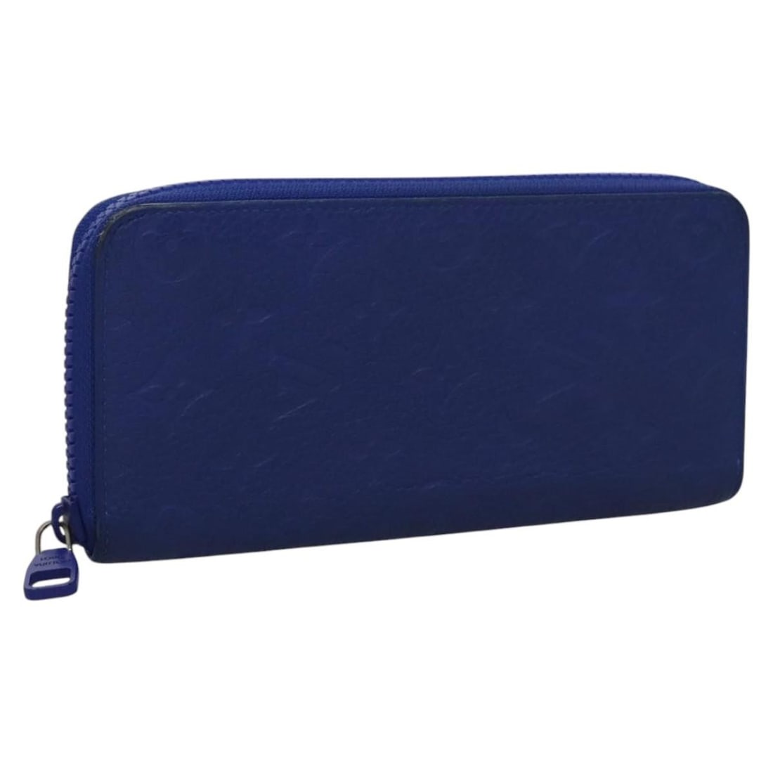 Blue Monogram Canvas Zippy Wallet Louis Vuitton M80791 with Dust Bag and Box: Blue Monogram Canvas Zippy Wallet Louis Vuitton M80791 with Dust Bag and Box This Louis Vuitton Zippy Wallet features the signature Monogram Canvas in blue, designed for women. The wallet offers a spa