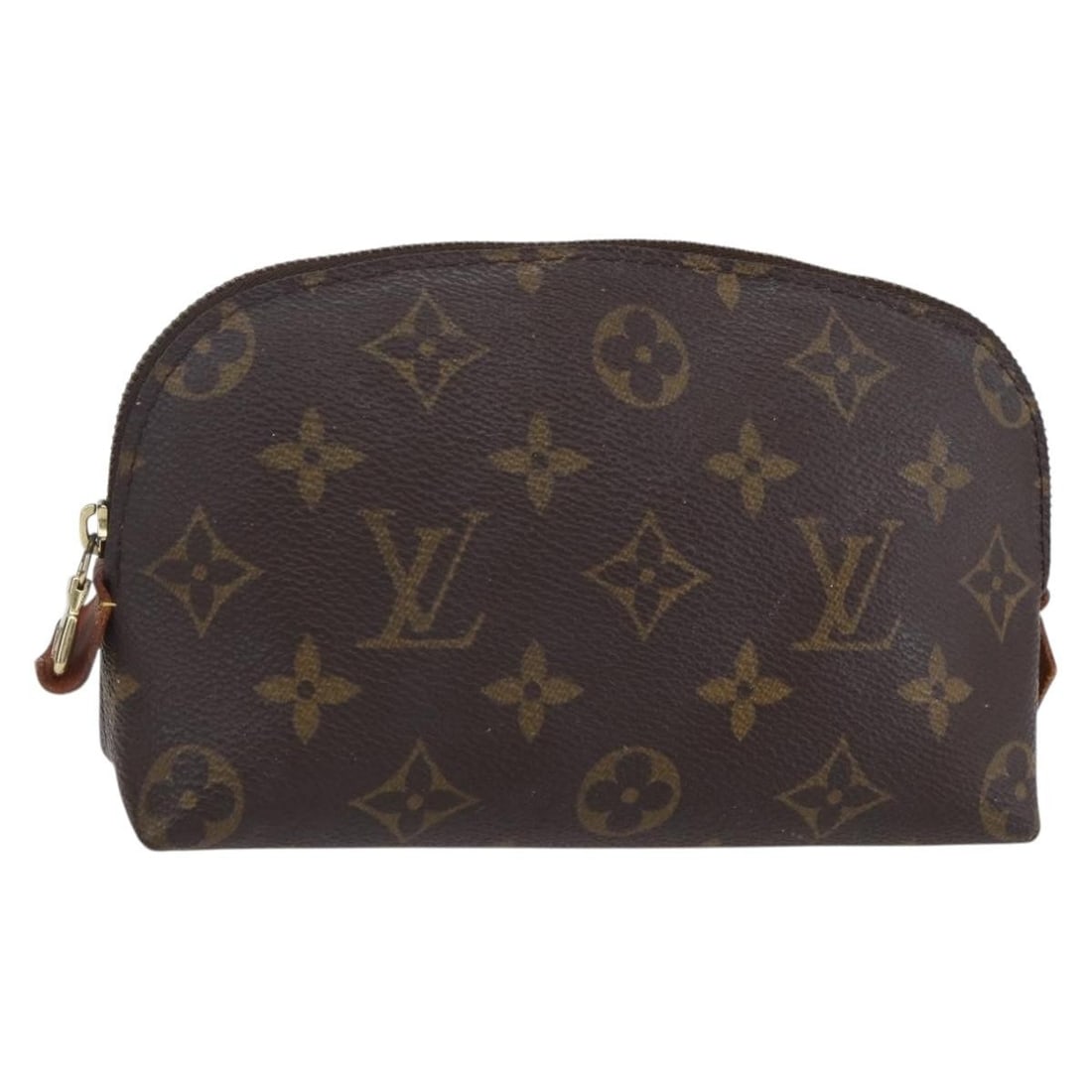 LOUIS VUITTON Monogram Cosmetic Pouch M47515 Auth Spain: LOUIS VUITTON Monogram Cosmetic Pouch M47515 Auth Spain This authentic LOUIS VUITTON Monogram Pochette Cosmetic PM Pouch is a stylish accessory for your beauty essentials. Crafted from durable Monogra